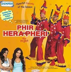 Phir Hera Pheri DVD Comedy, HINDI MOVIE DVD #17897 DesiClik