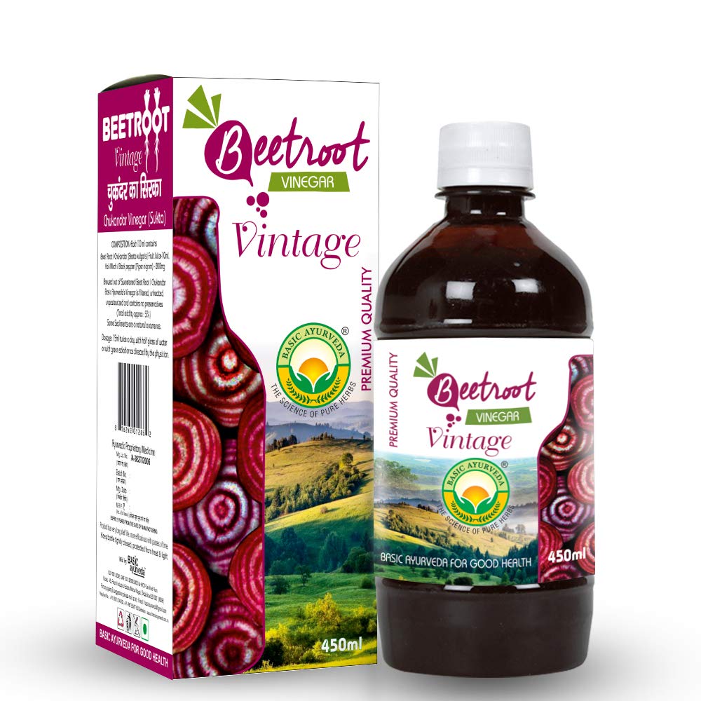 Basic Ayurveda Beet Root Vinegar (450 ml)