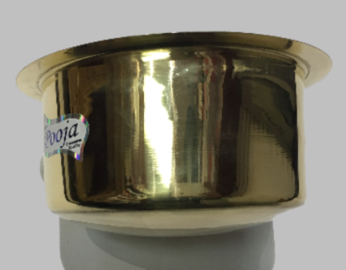 Brass Milk Warming Pot (Patila) 7"