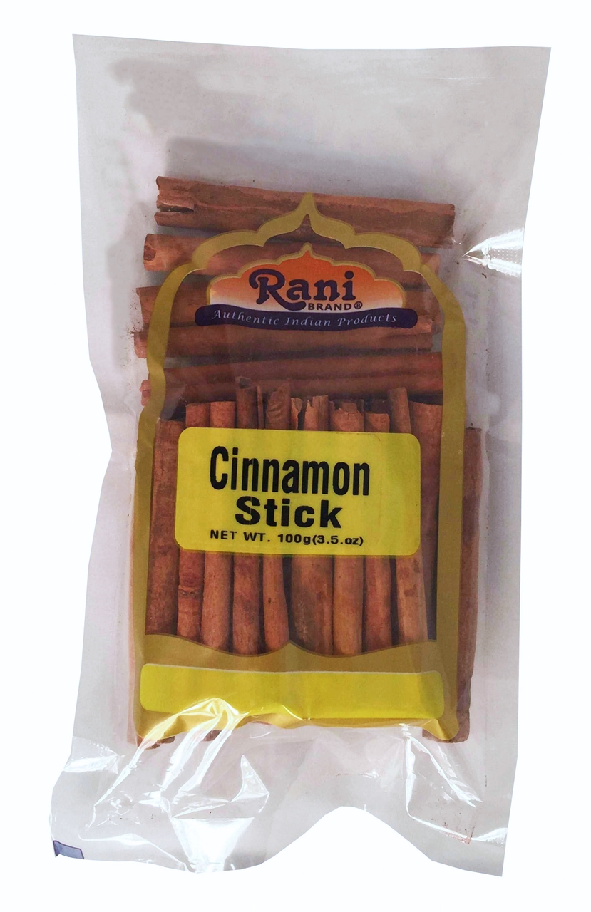 Rani Cinnamon Sticks 3.5oz (100g) ~ 11-13 Sticks 3 Inches in Length Cassia Cinnamon Rani Cinnamon Sticks 3.5oz (100g) ~ 11-13 Sticks 3 Inches in Length Cassia Cinnamon