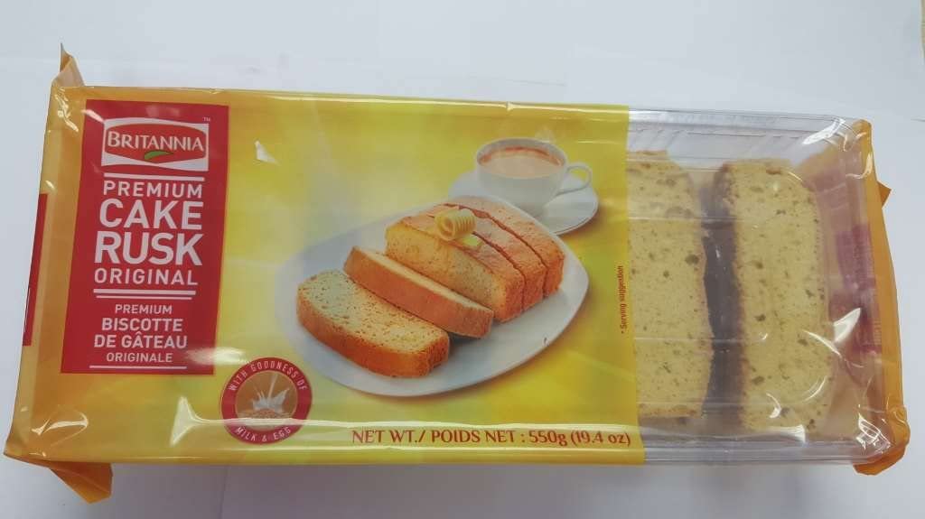 Britannia Premium Cake rusk 550 gms