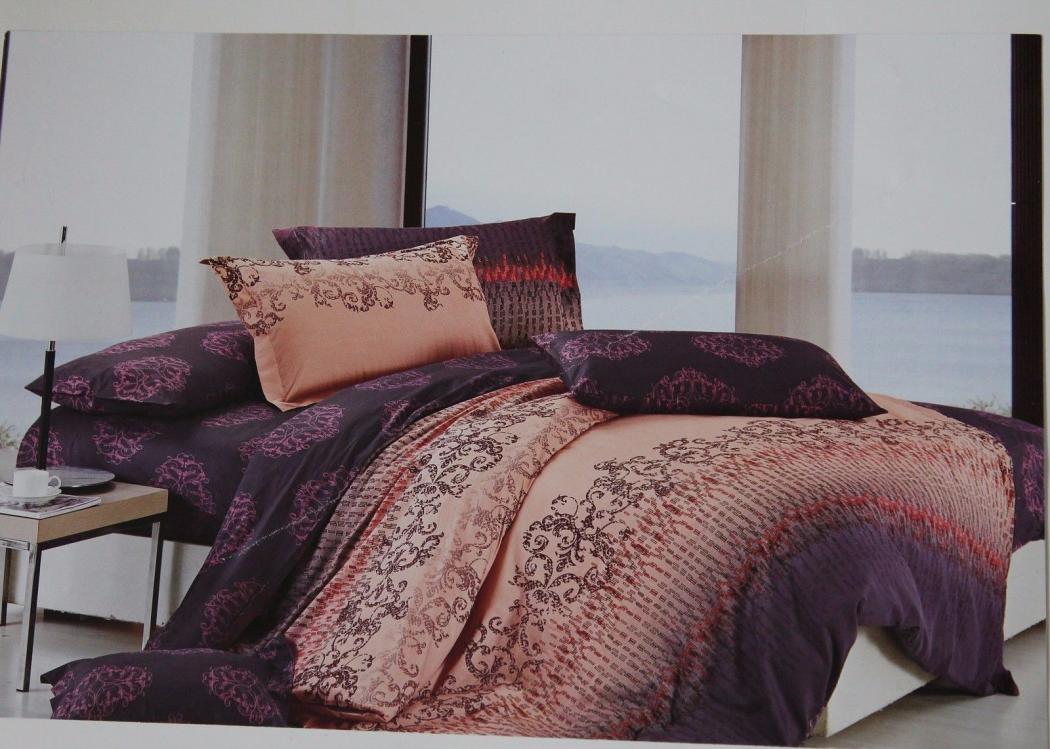 Bed Sheet - Queen Cotton Printed Sheet Set #1918