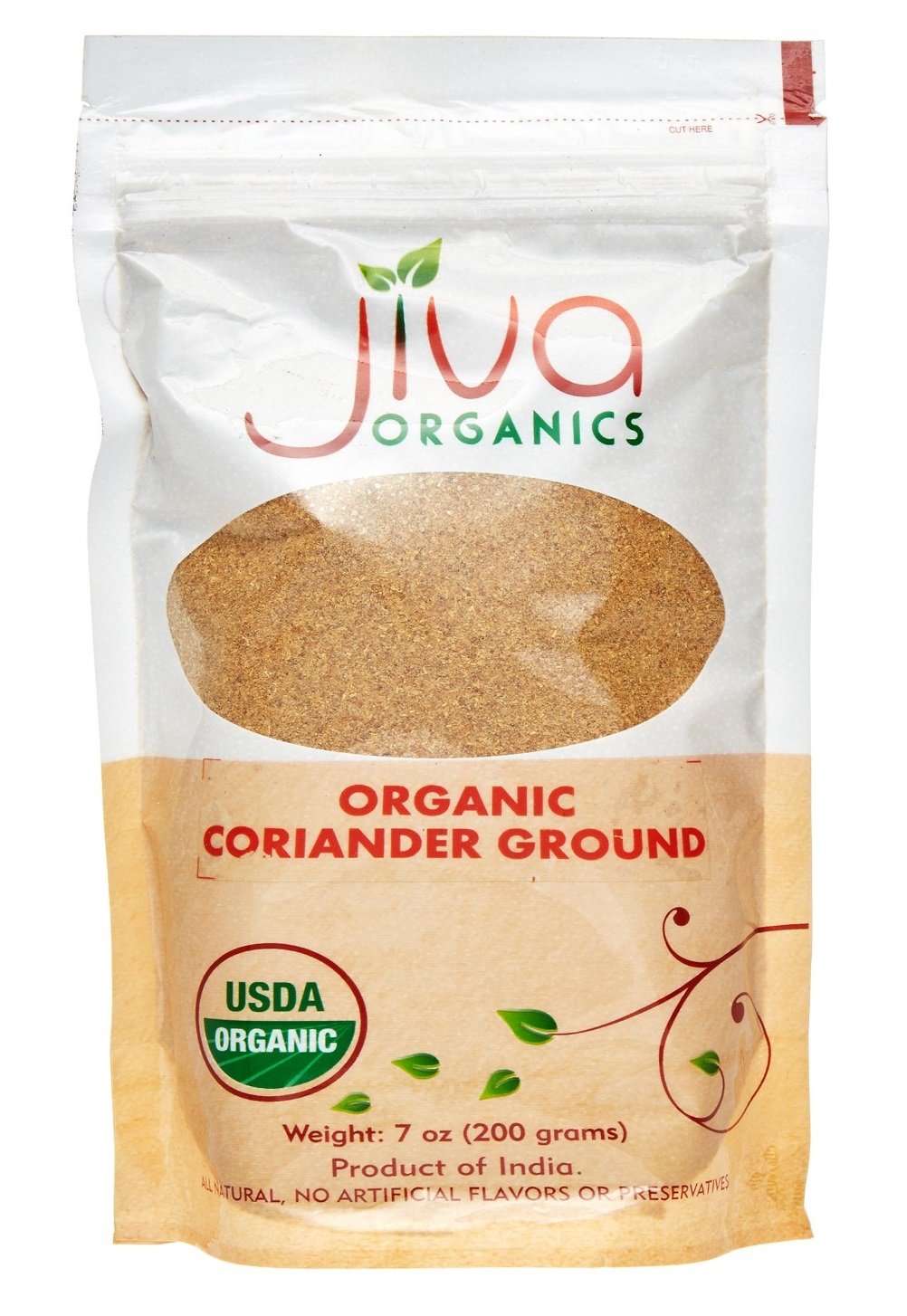 Jiva Organic Coriander Powder 7 Oz