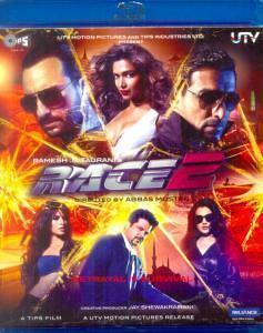 Race (2013) bollywood blu ray dvd with english subtitles, HINDI
