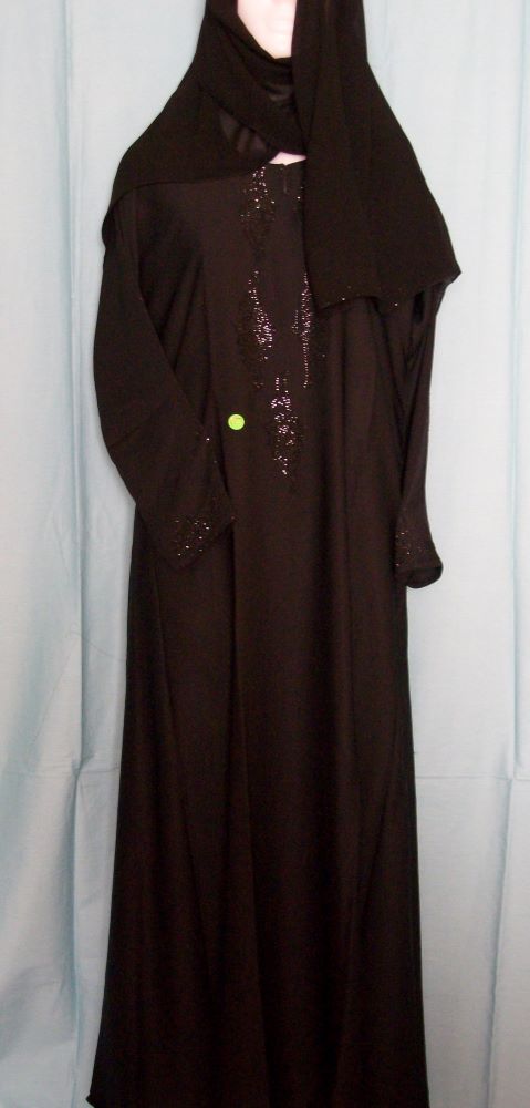 Abaya 1957 Black Abaya Sheela Dubai Abaya Embroidered