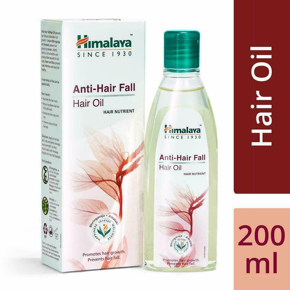 Himalaya Herbal Anti Hair Fall Hair Oil 200ml Hair Care Improve Tensile Strength