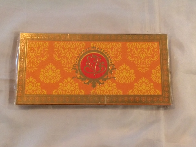 Lord Ganesh - Beautiful Shagun Money Envelopes - 10 Pcs / Pack