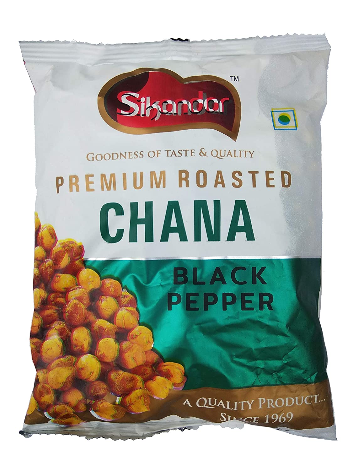 Sikandar Roasted Chana- Black Pepper 150 gms