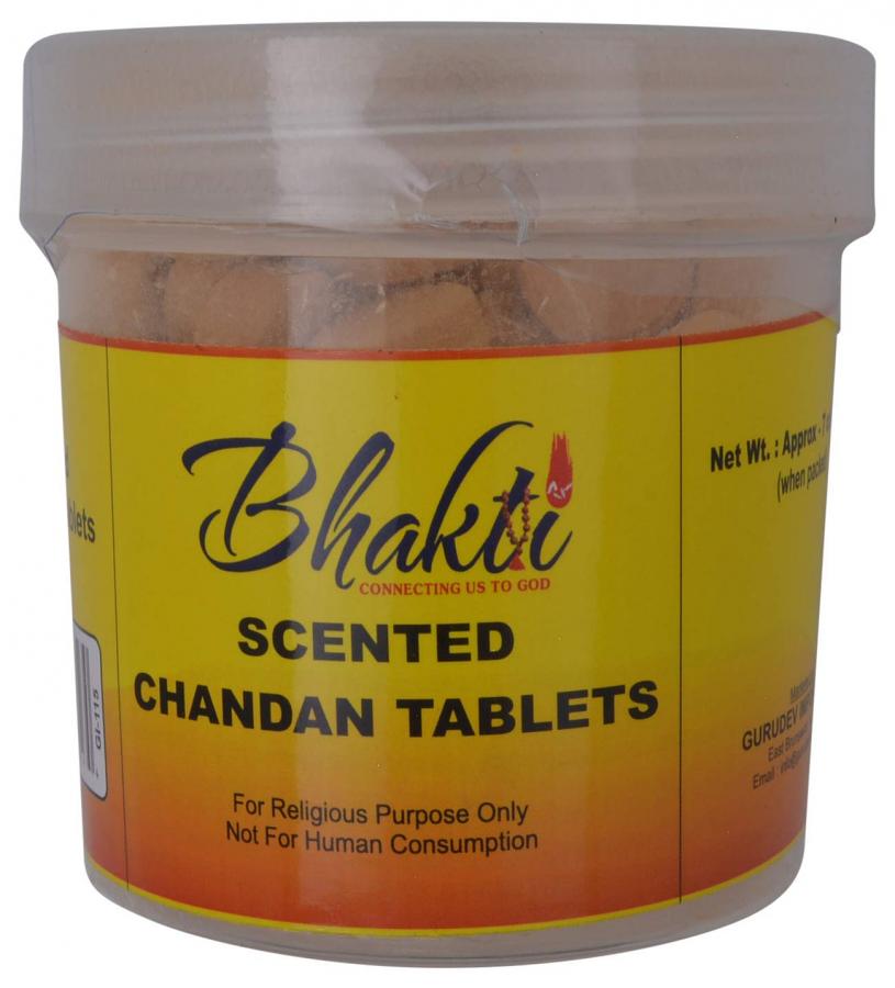 Bhakti Brand Scented Chandan Tablets 200 gms
