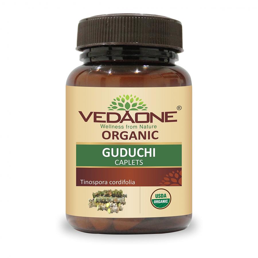 Vedaone USDA Organic Guduchi 750mg 60 Caplets