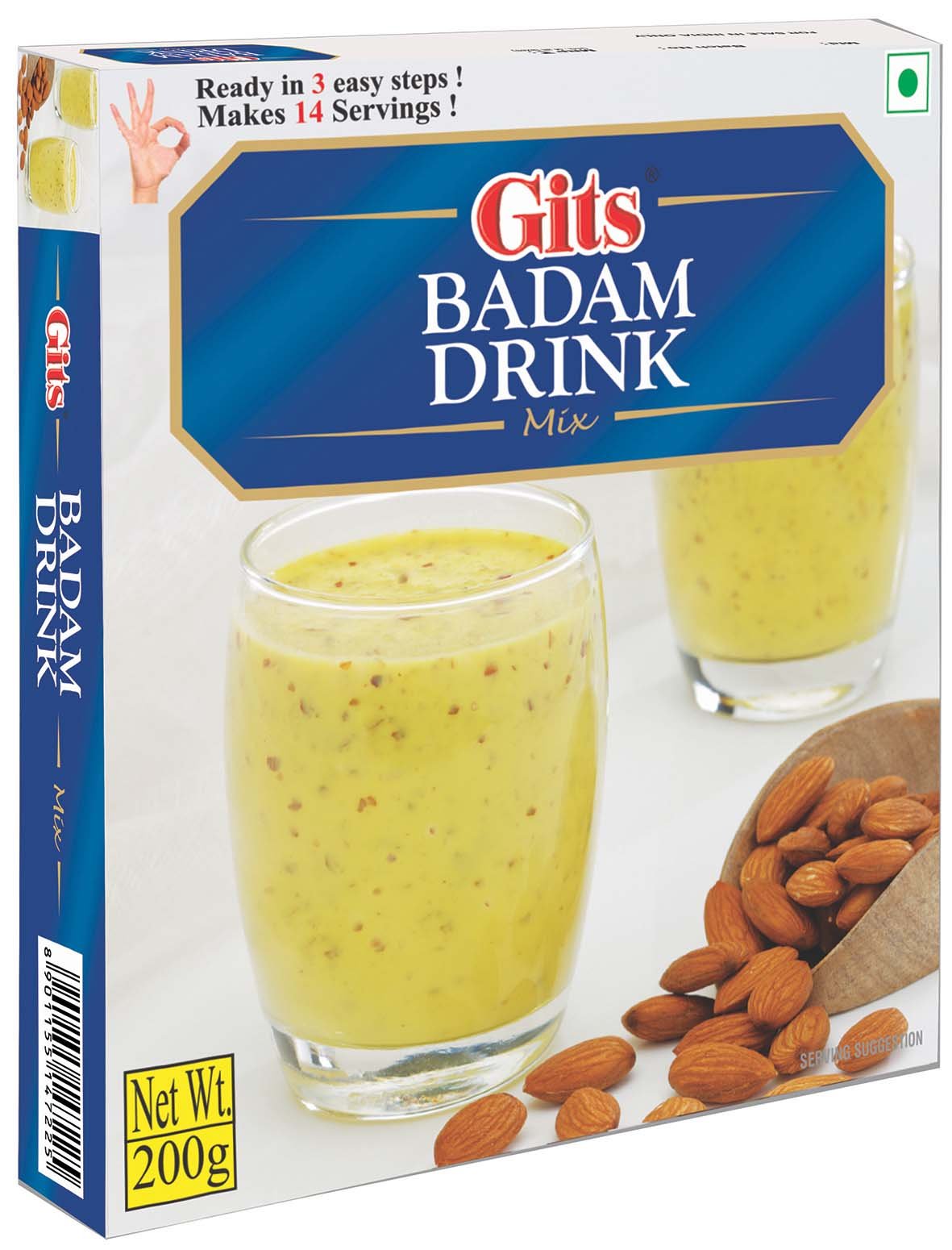 Gits Badam Drink 200 gms 46330 Buy Fruit Juice Online