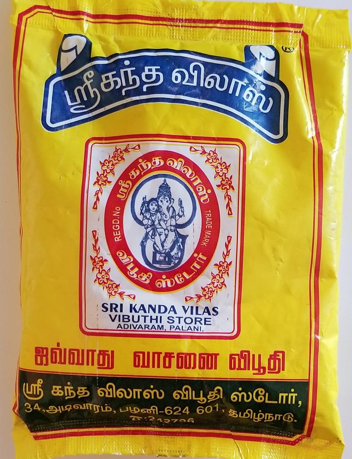 South India Vibhuti Scented 100 Grams