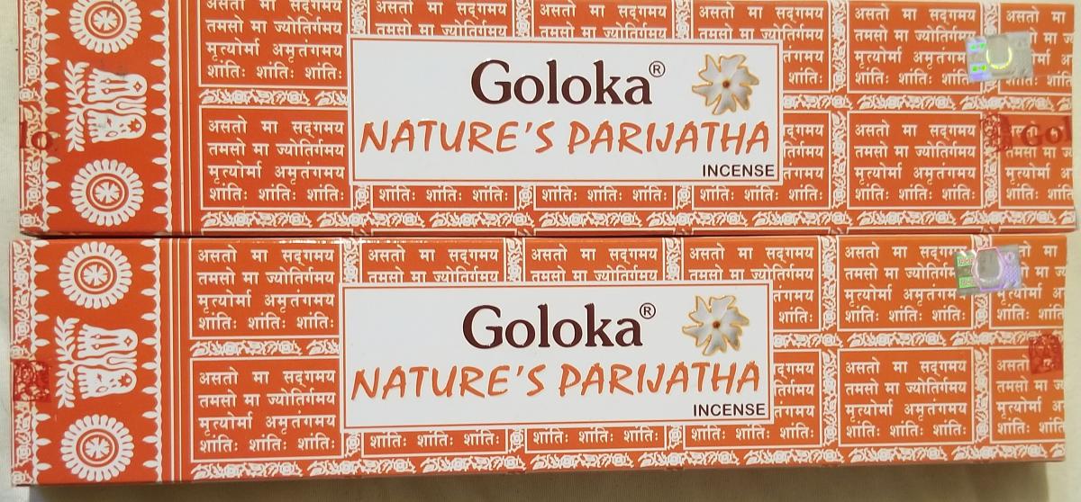 Goloka Parijatha Incense x 2 packs