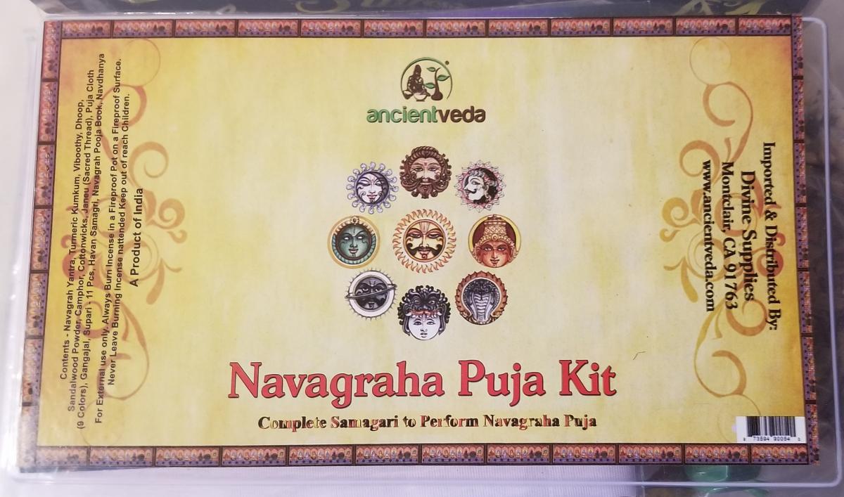 Navagraha Nine Planets Complete Puja Kit 