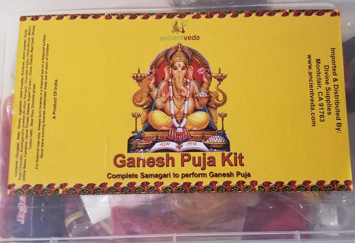 Ganesh Puja Kit - Complete Samagri to Perform ganesh Pooja