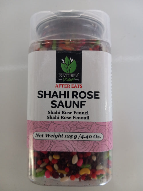 Natures Delight Shahi Rose Saunf 150g (Pet)
