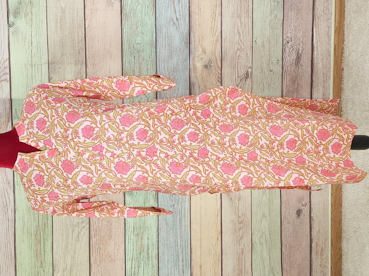 Cotton Comfortable Pleasing Ethnic Print Kurti Tunic ( M, L, XL, 2XL) Cotton Comfortable Pleasing Ethnic Print Kurti Tunic ( M, L, XL, 2XL)