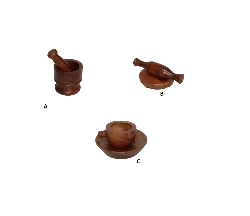 Wood Miniature Utensils 