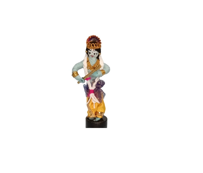 Handmade Woolen Navarathri Dolls -Krishna B
