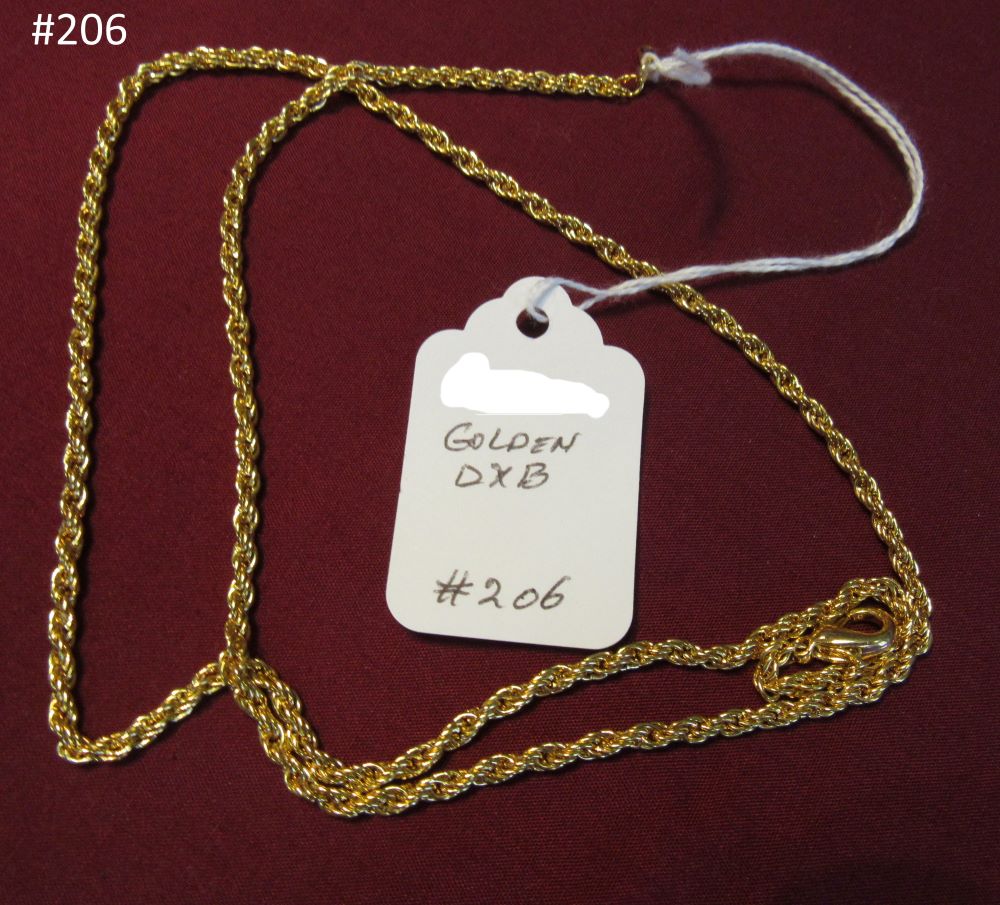 Chain Silver Golden Replacement Chain Pendant Jewelry #206