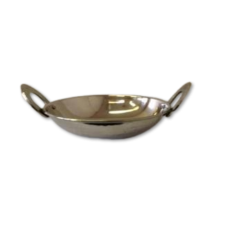 Stainless Steel Kadai for Serving