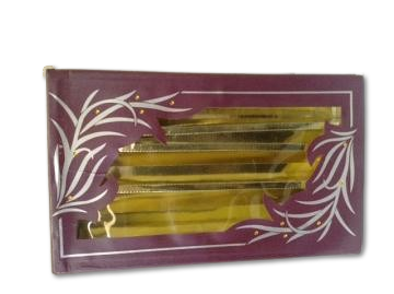 24 Pcs Transparent Shapecut Gift Box for Mithai - 500 GMS 24 Pcs Transparent Shapecut Gift Box for Mithai - 500 GMS