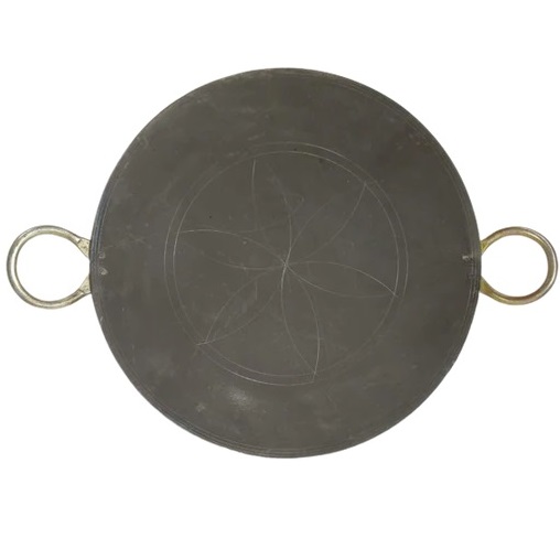 Large Iron Tawa w/ Handle, Curved Roti / Tikki / Pav Bhaji Tava (14" - 24") Large Iron Tawa w/ Handle, Curved Roti / Tikki / Pav Bhaji Tava (14" - 24")
