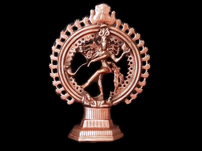 21" Nataraj Dancing Statue Metalic Bronze Color Puja / Home Decor / Gift 21" Nataraj Dancing Statue Metalic Bronze Color Puja / Home Decor / Gift
