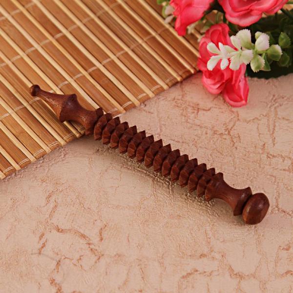 Carved Design Wooden Pressure Pointer