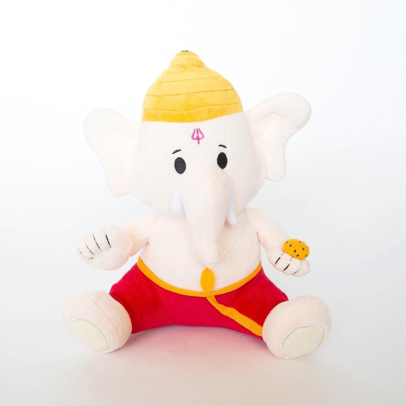 Baby Ganesh - 10 inch Plush with Mantras