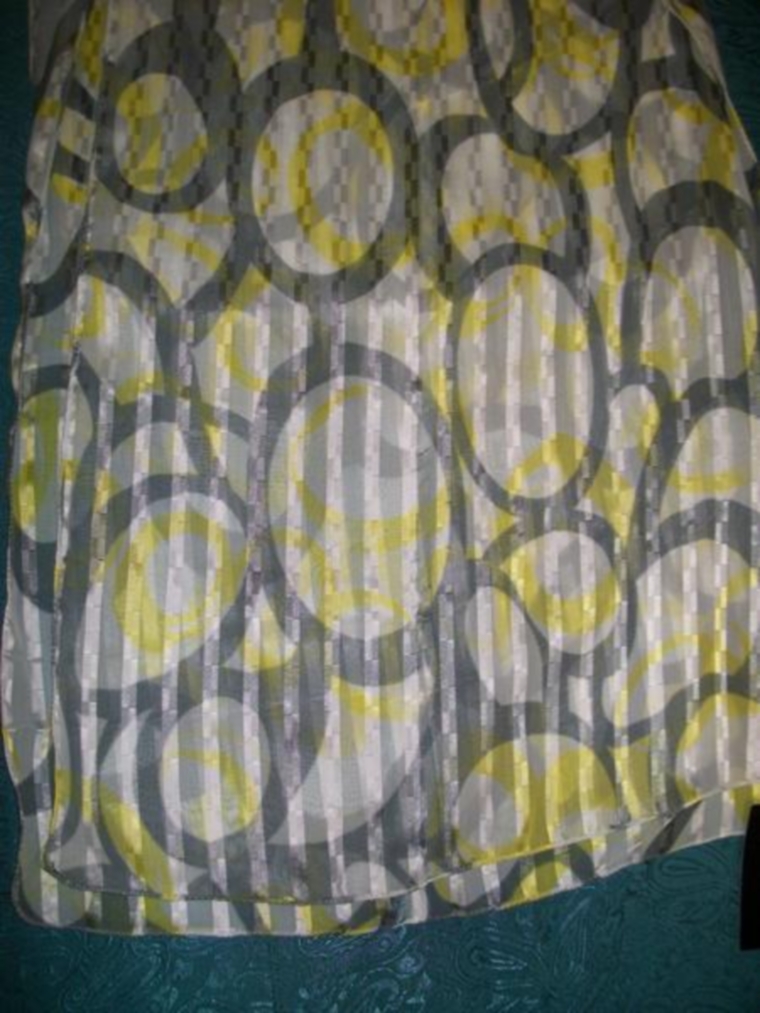 Scarf Stole, White Multi-Color Dupatta Chunni