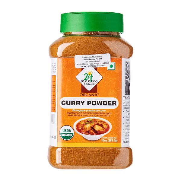 24 mantra Organic Curry Powder (Bottle) 10 oz 39930 USA