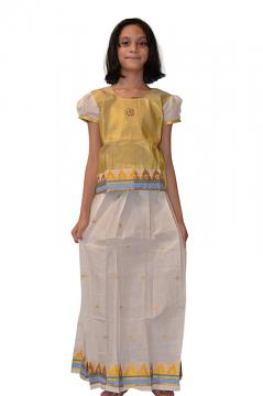 Traditional Kerala Pattu Langa Chattai #26155 | Buy Pattu Pavada For Kids Online Traditional Kerala Pattu Langa Chattai #26155 | Buy Pattu Pavada For Kids Online