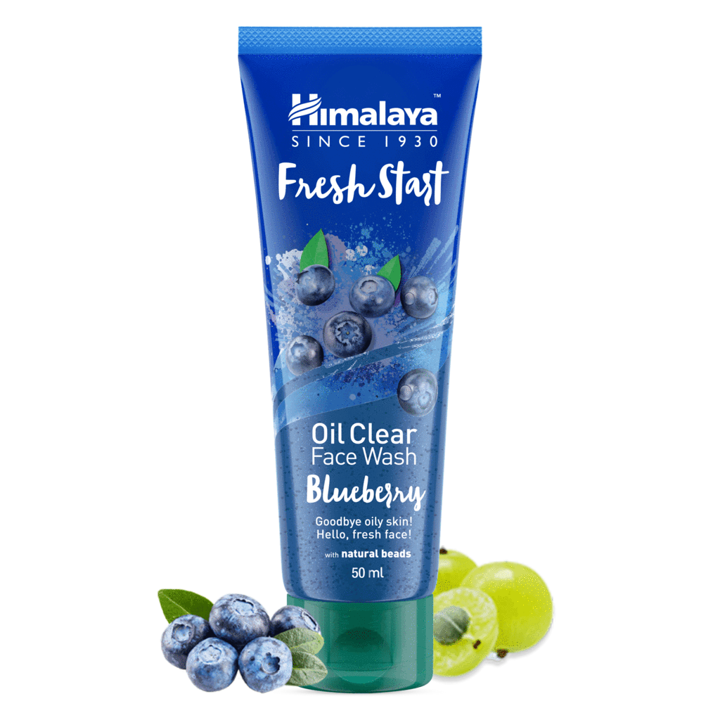 Himalaya Herbal Fresh Start Oil Clear Blueberry Face Wash 100ml