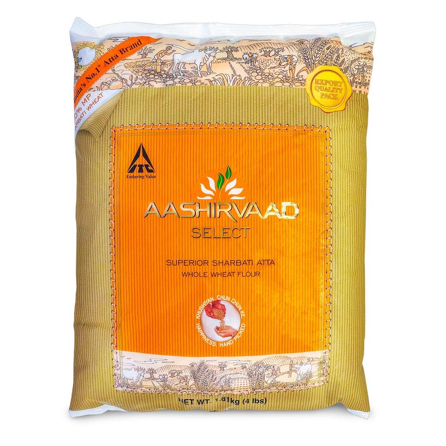 Aashirwad Select Sharbati Atta 4 lbs