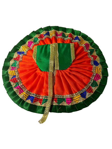 Bal Gopal/Laddu Gopal/Thakurji Poshak/Vastra for 3 to 5 Inches Idols # 27 Bal Gopal/Laddu Gopal/Thakurji Poshak/Vastra for 3 to 5 Inches Idols # 27