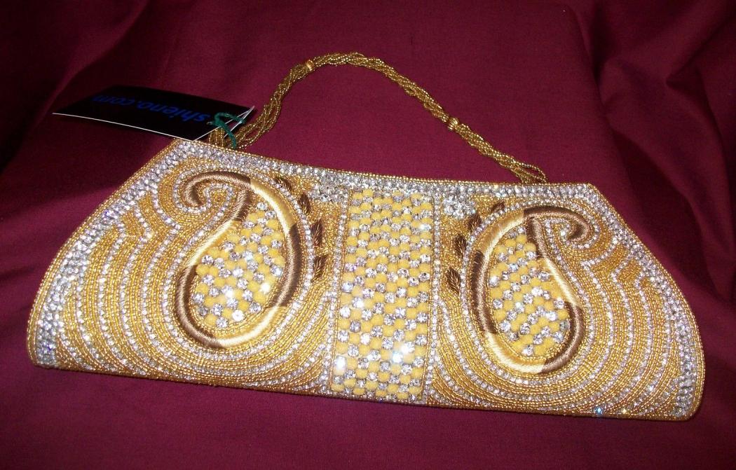 Gold Beaded Clutch Box Wedding Gift Handmade Embroidered Indian Box Bridal  Handbag Engagement Gift Box Bridesmaid Gifts Bridal Shower Gift - Etsy