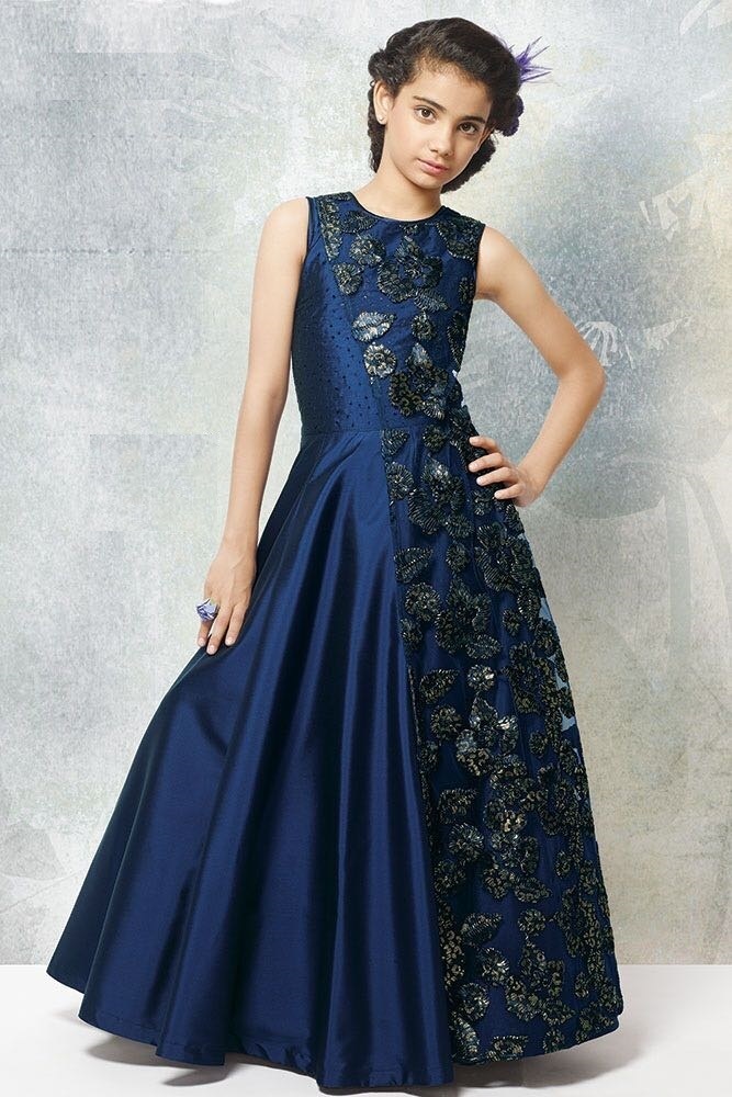 royal blue frock dress