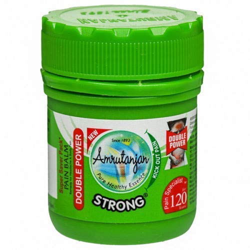Amrutanjan Strong Pain Balm - Green - 49.5 gms