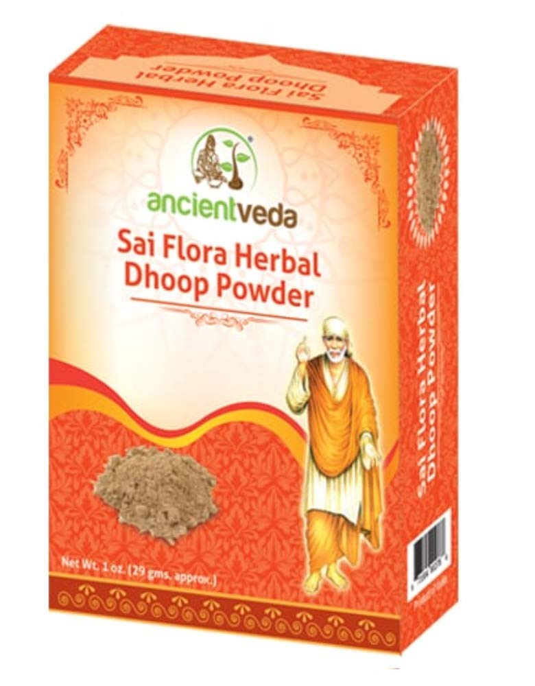 Ancient Veda Sai Flora Herbal Dhoop Powder 30 gms