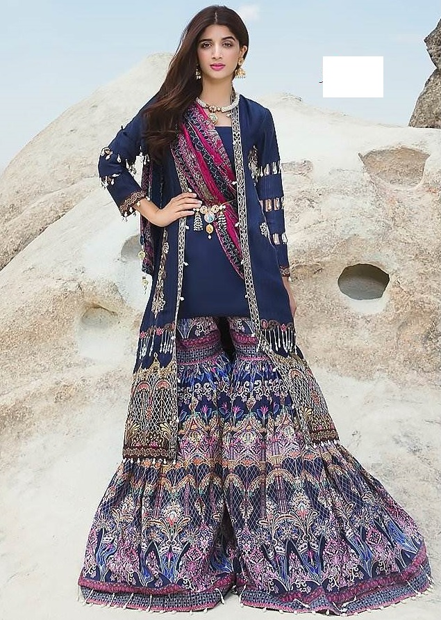 heavy unstitched salwar suit