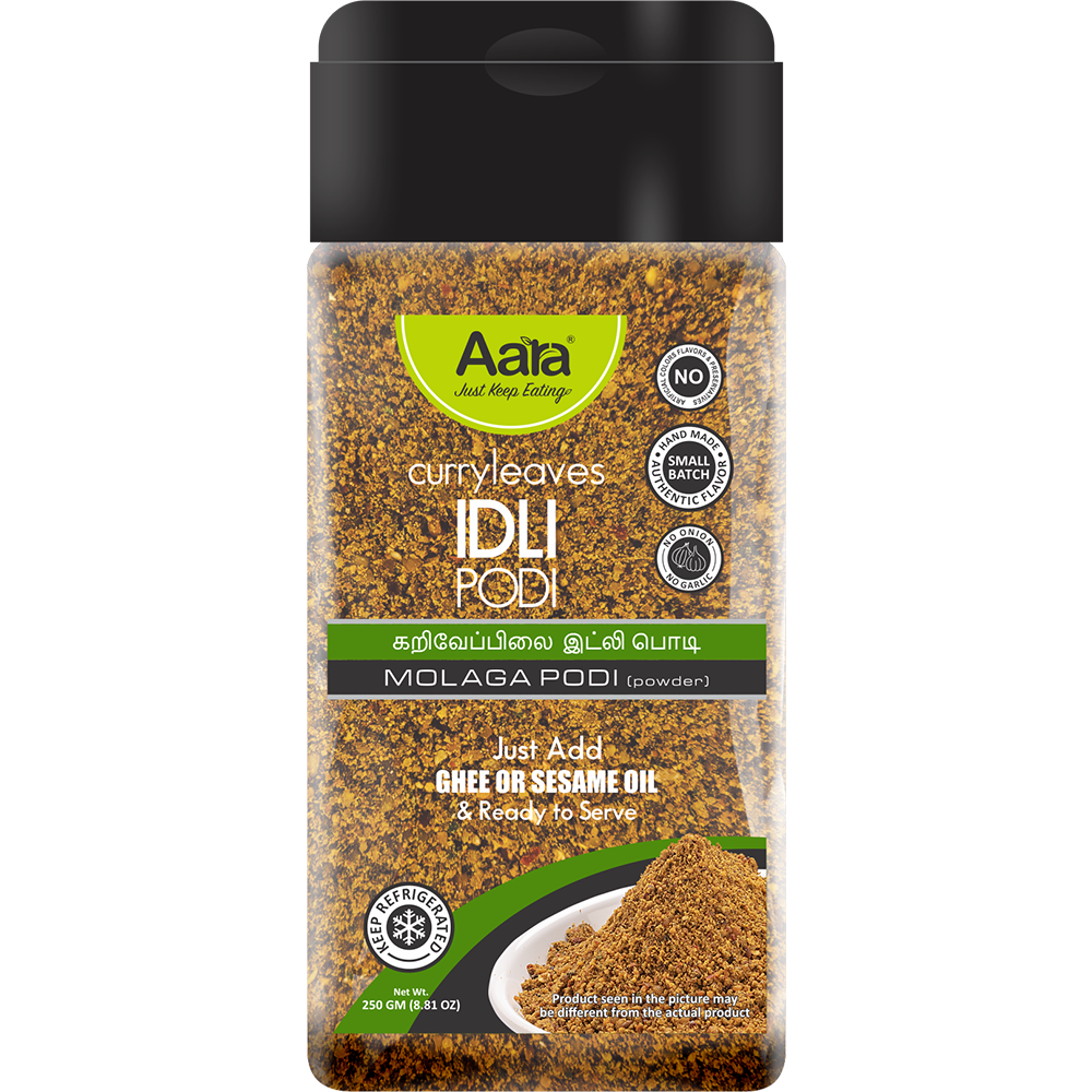 Aara Curry Leaves Idli Podi