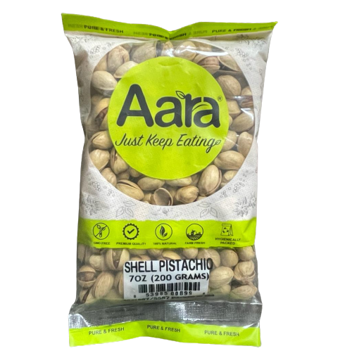 Aara Green Pistachios (With Shell)