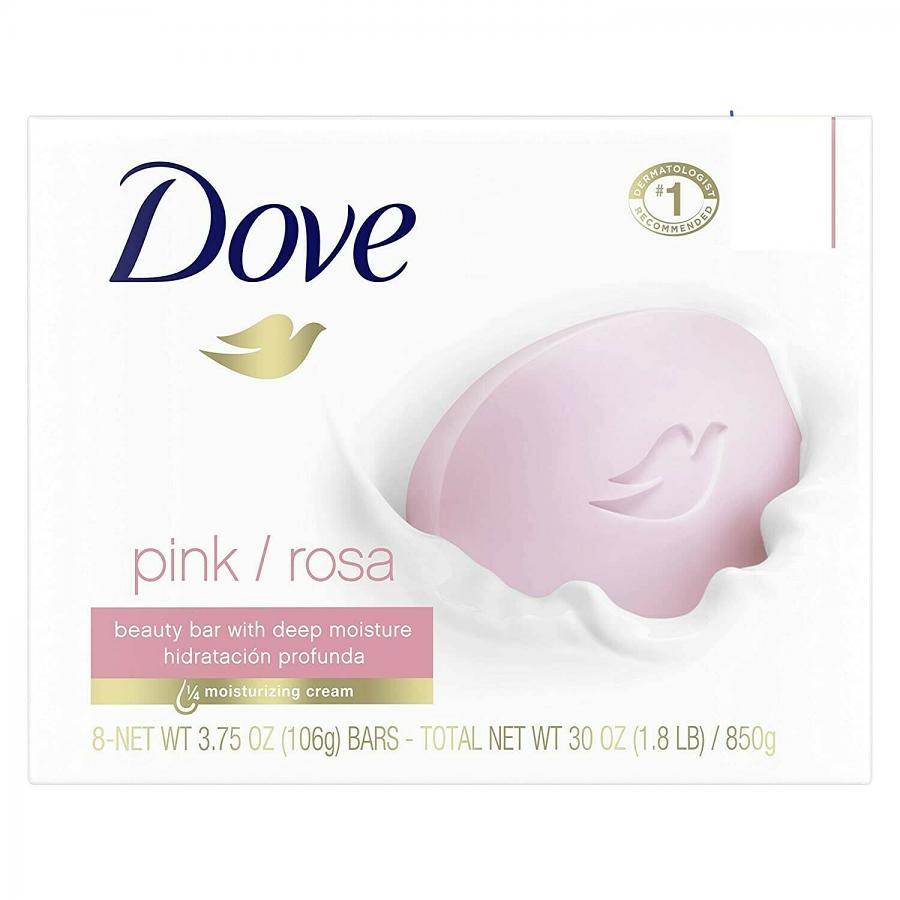 Dove Beauty Bar for Softer Skin Pink (Pack Of 3)
