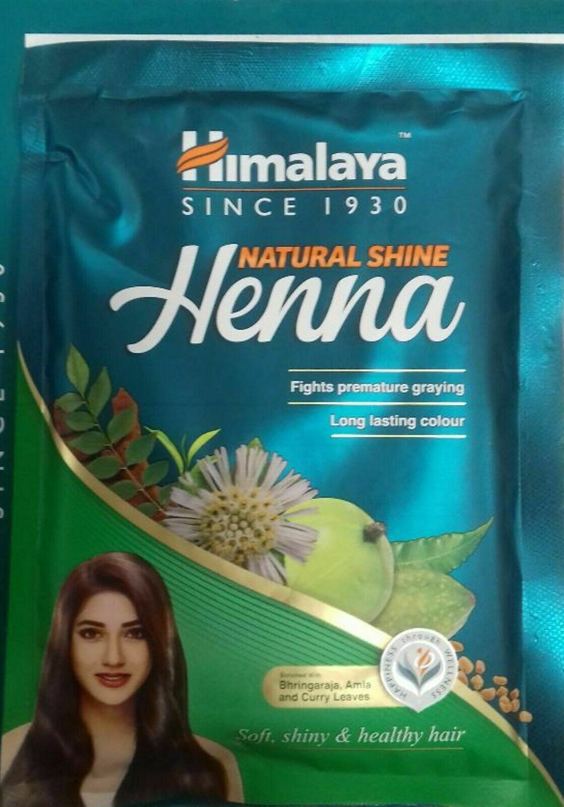 Himalaya Herbal Natural Shine Henna Mehndi 120g Natural Brown 49257