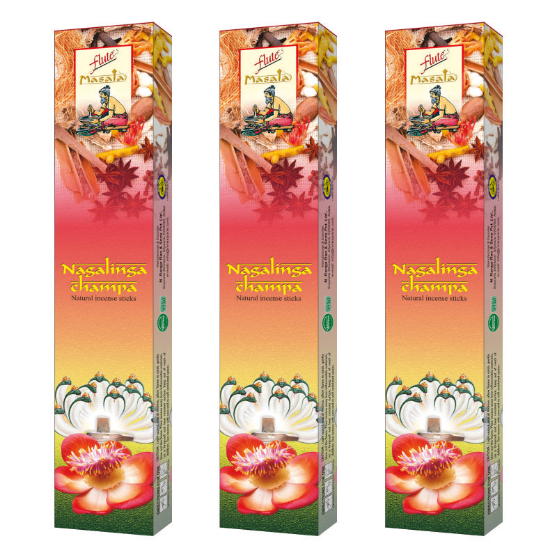 Floral Bouquet Masala Incense Sticks (12 Packets 15g Each) | Hem