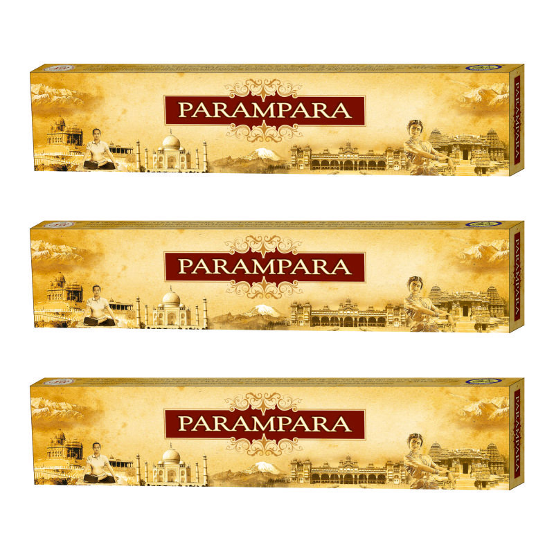 Cycle Brand Parampara Incense Sticks - 15 Grams/Pack - 3 Packs Cycle Brand Parampara Incense Sticks - 15 Grams/Pack - 3 Packs