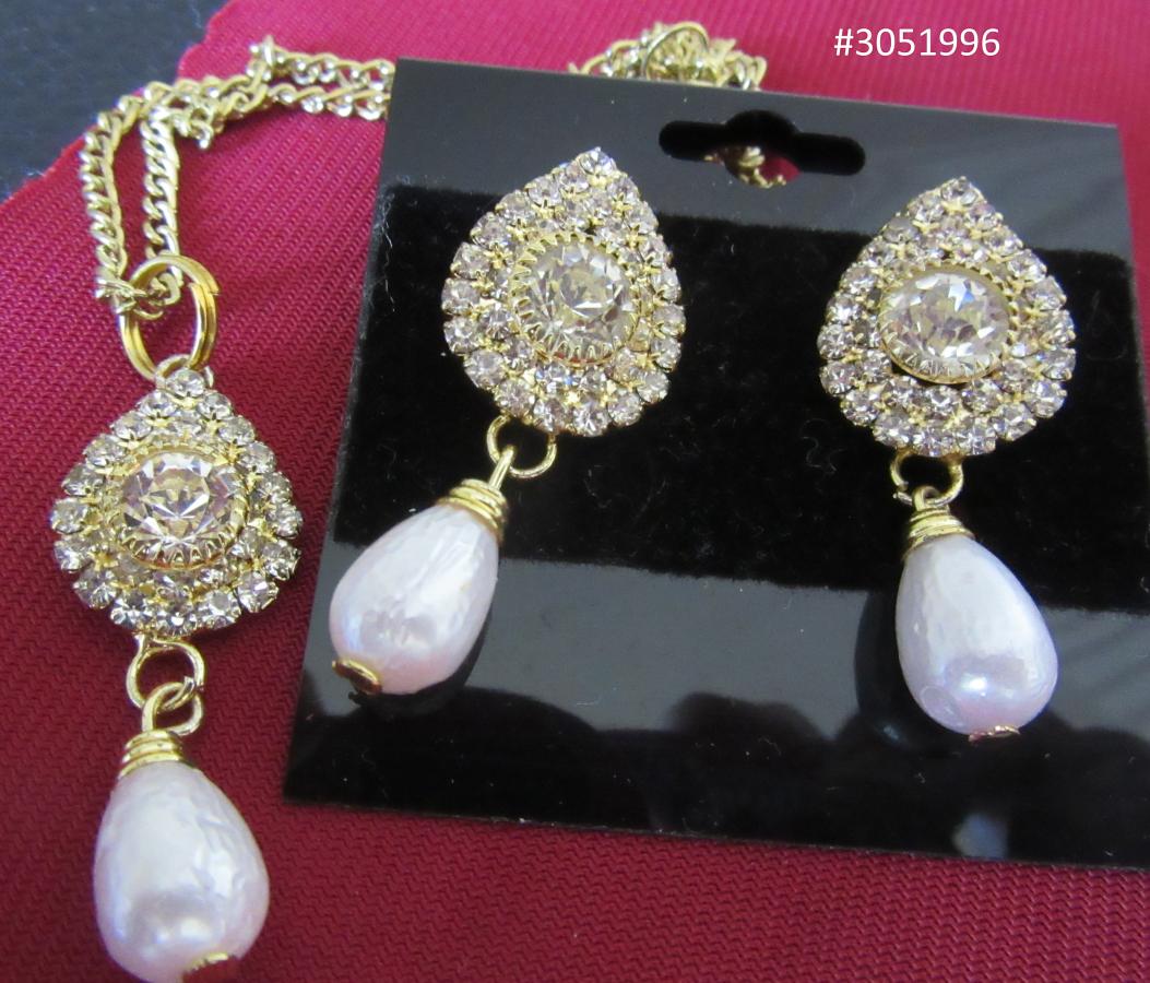 Pendant Earrings Set - Designer Traditional Neclace Set