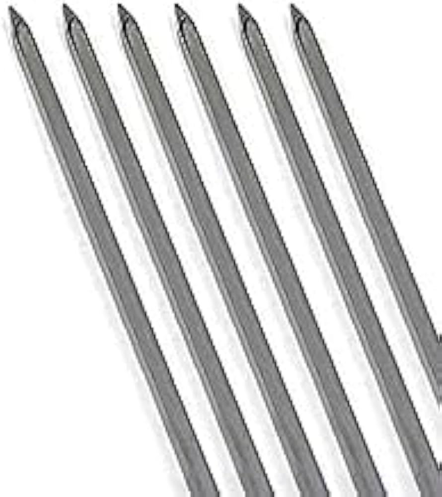 Stainless Steel BBQ Kabob Skewers – Flat Design (1 Pc)