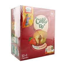 EBM Cake up Cupcakes-Strawberry 12 cupcakes